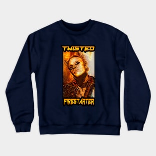 90s Techno Icon - TWISTED FIRESTARTER Crewneck Sweatshirt